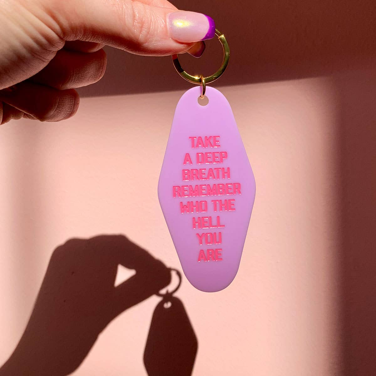 remember who you are - sleutelhanger