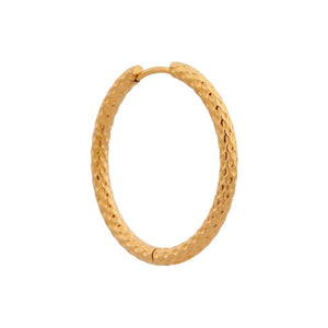 Oorbel - Hilly big hoop goud