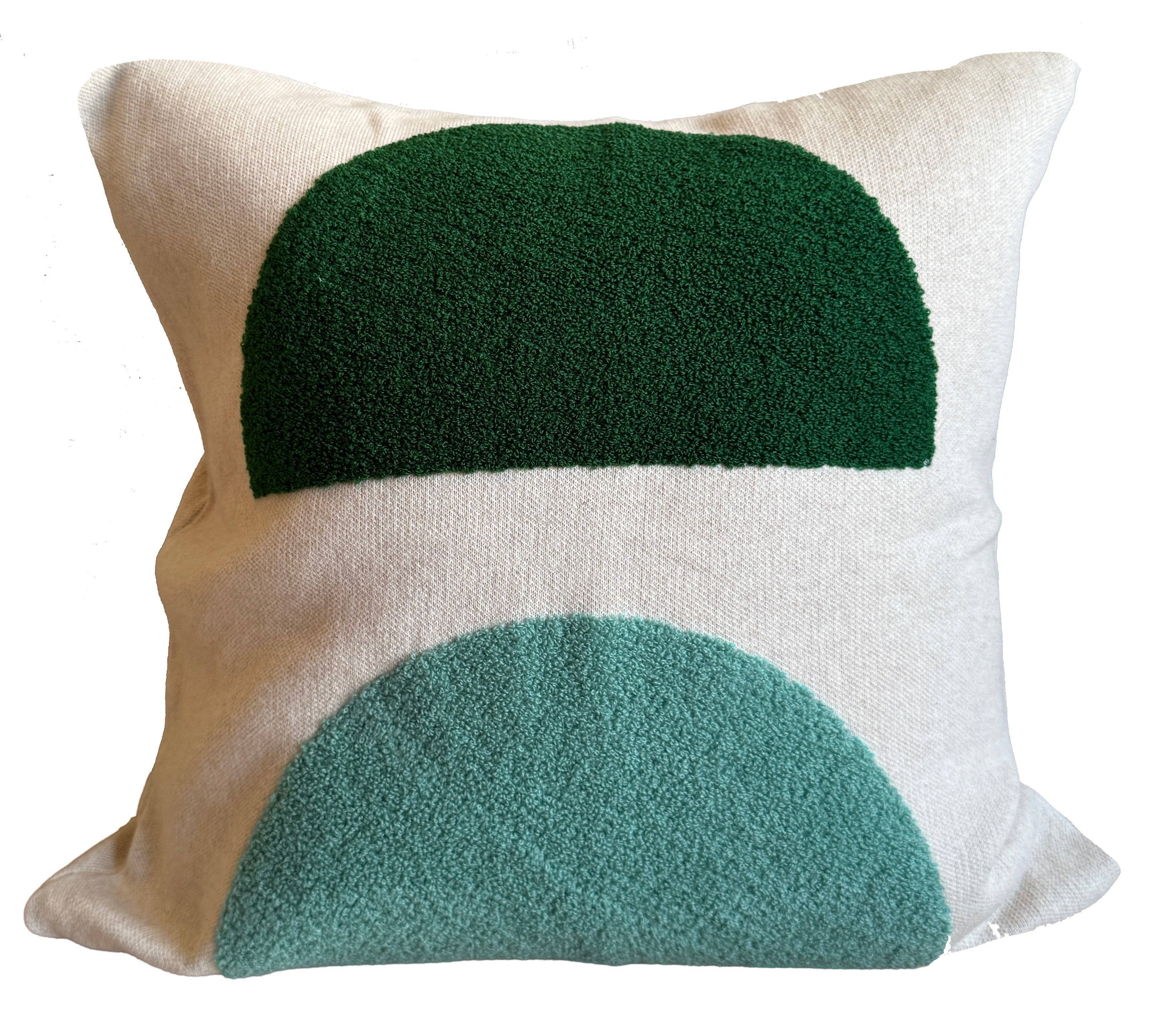 mona kussenhoes - groen