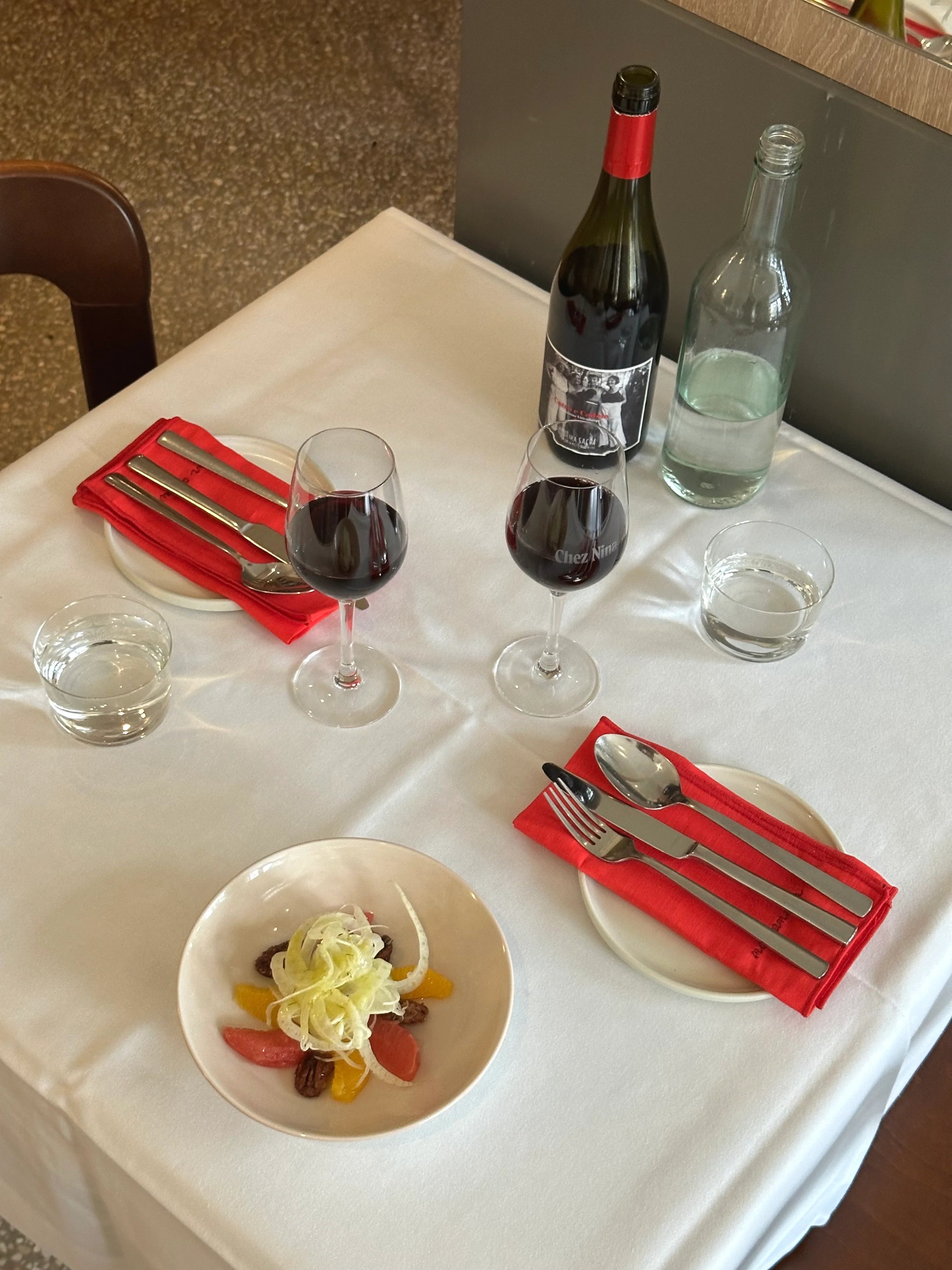 servetten set/2 - mon amour