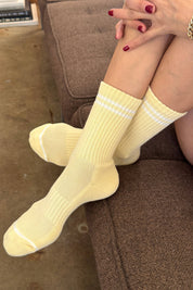 boyfriend socks - lemonade