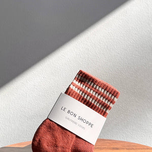 Girlfriend socks - Terracotta