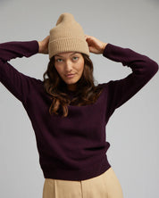 Merino wool hat