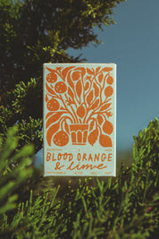 Blood orange & lime - soap bar