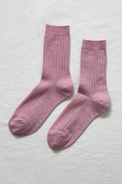 Her Socks - Sparkling Rose glitter