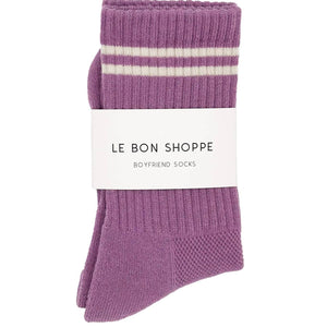 Boyfriend Socks - Amour Pink