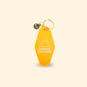 Ray Of Sunshine yellow - Sleutelhanger