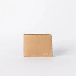 Tobi's wallet - Camel hunter leather