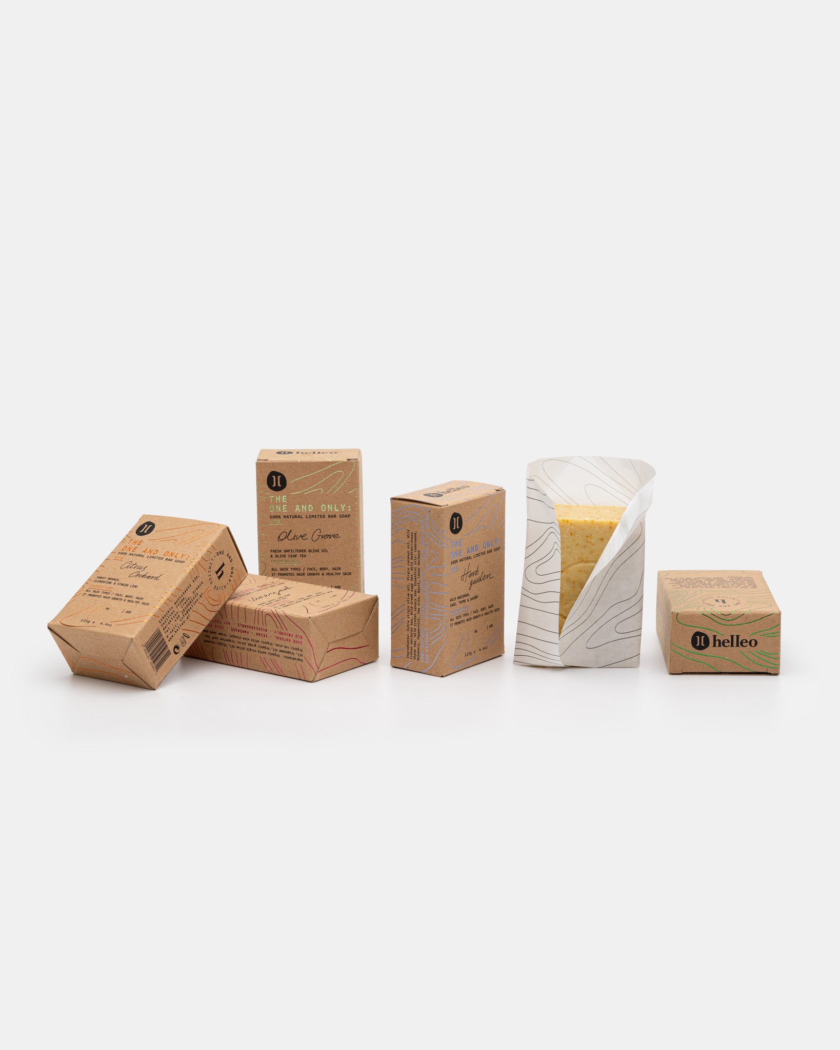 Herb garden - soap bar