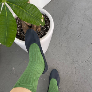 Her Socks - Eggplant