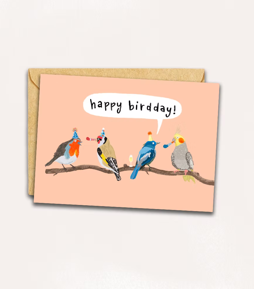 Kaart - happy birdday