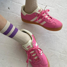 Afbeelding in Gallery-weergave laden, Her Socks Varsity - Magenta
