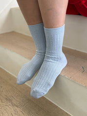 Her Socks - Morning Mist glitter