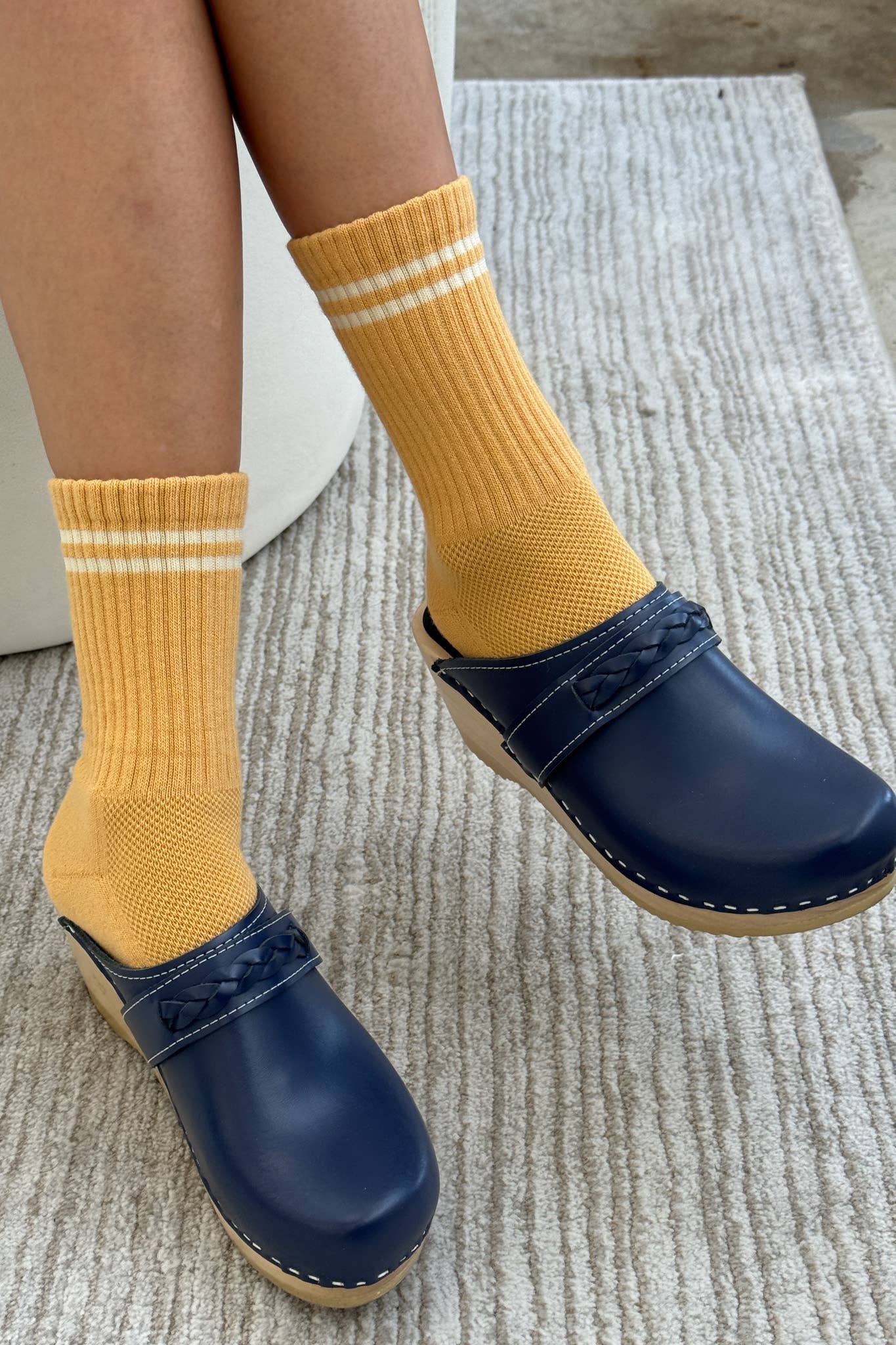 Boyfriend Socks - Amour Pink