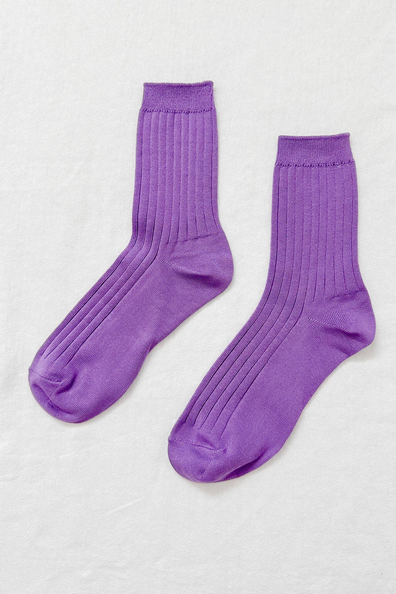 Her Socks - Eggplant