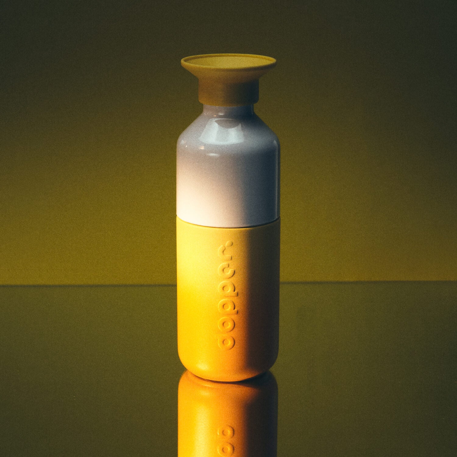 dopper steel - sunrise yellow