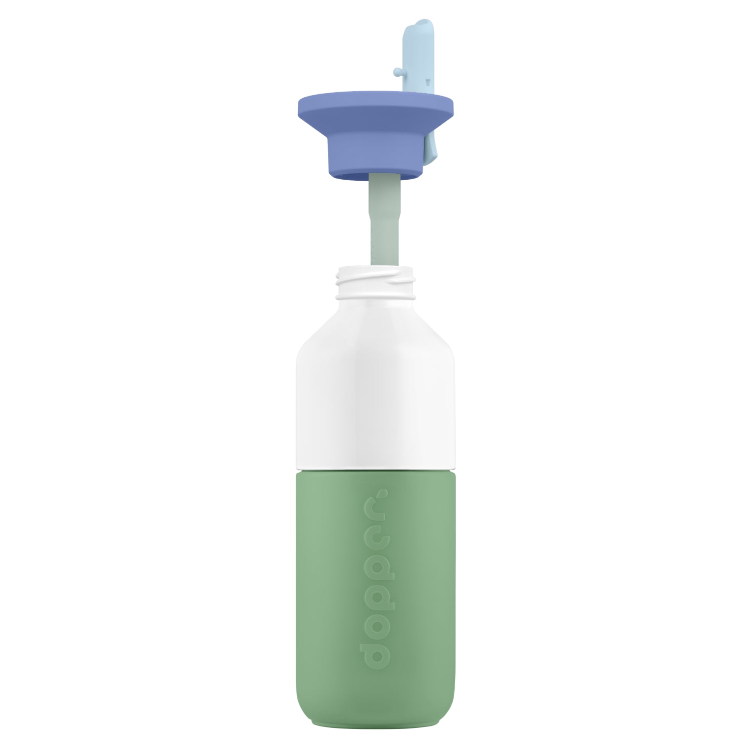 dopper steel - seafoam sorbet flip straw