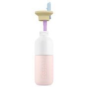 dopper steel - sunny sorbet flip straw