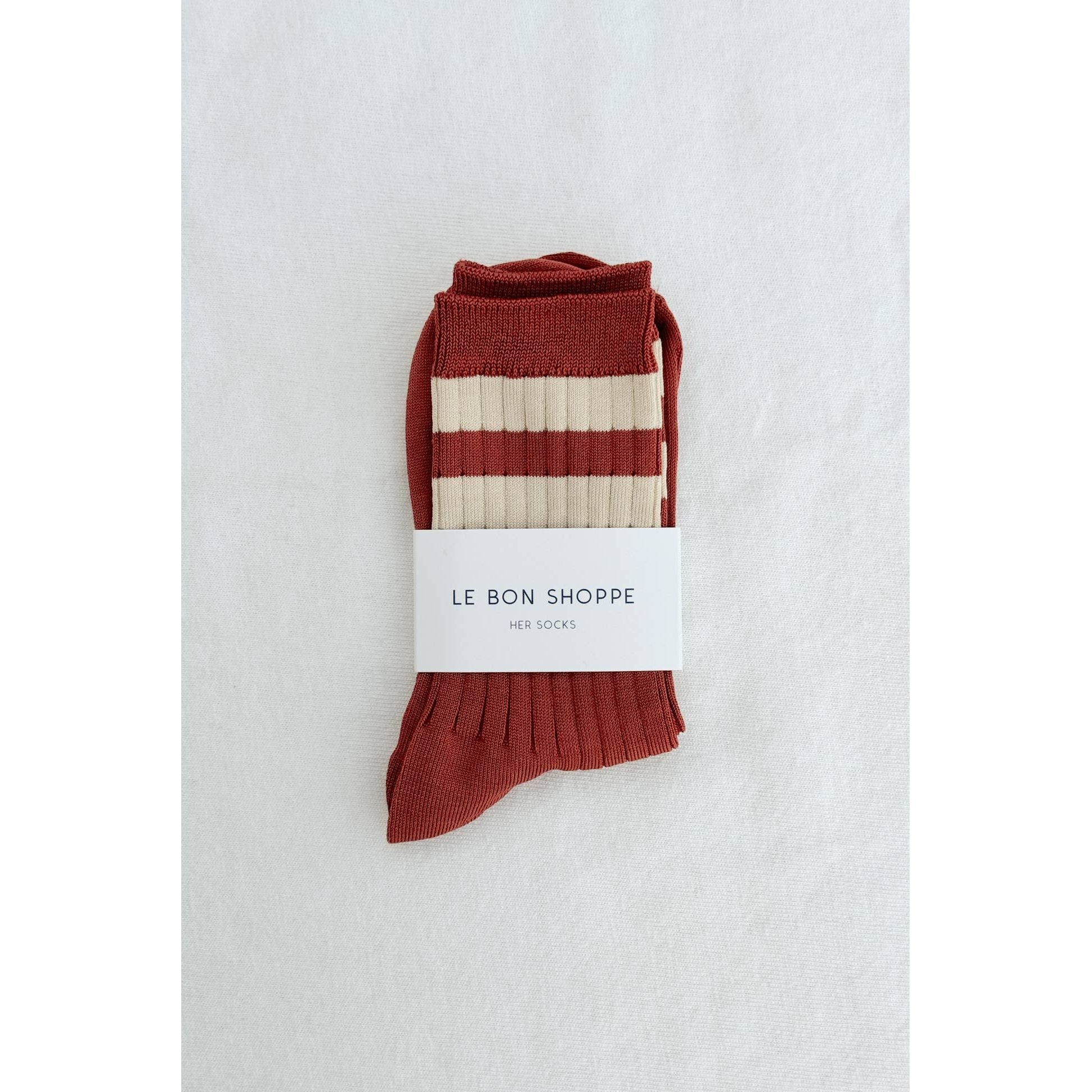 Her varsity socks - Tandoori