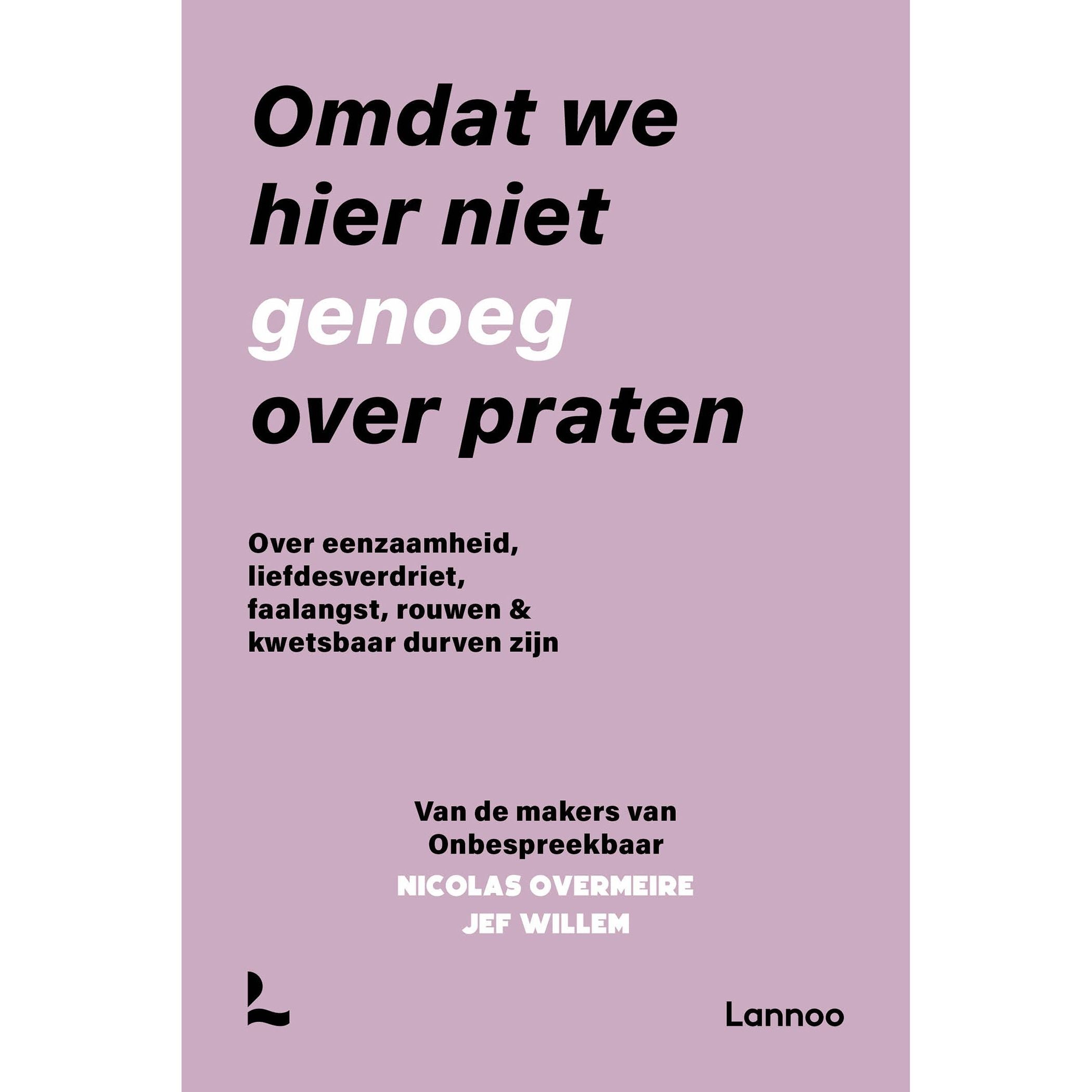 Onbespreekbaar - Omdat we hier niet genoeg over praten