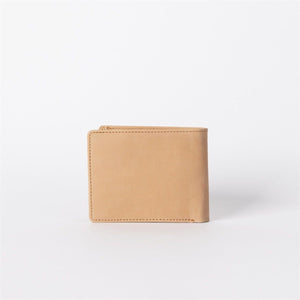 Tobi's wallet - Camel hunter leather