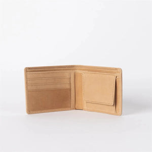 Tobi's wallet - Camel hunter leather