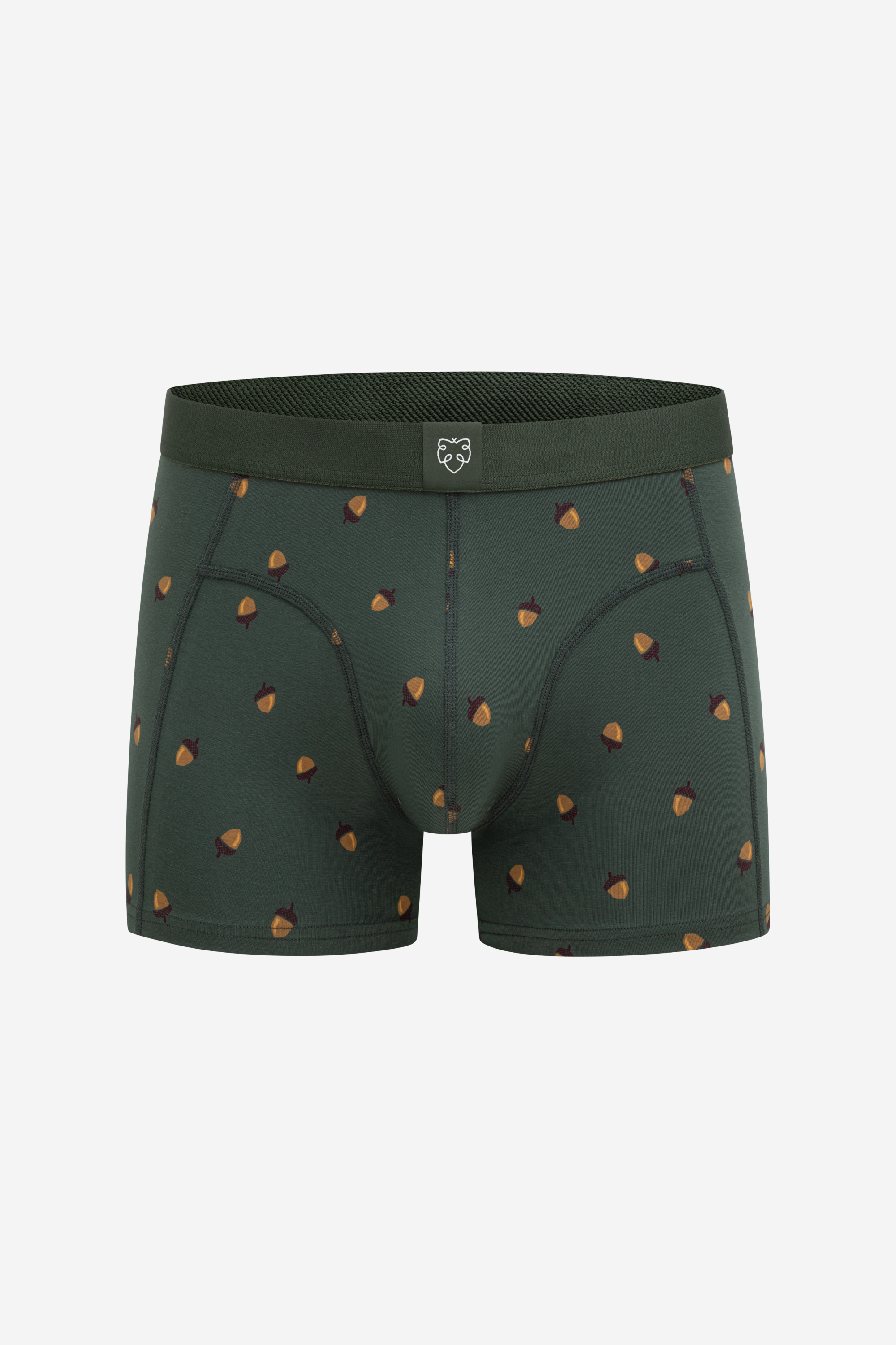 acorn dark green boxer brief
