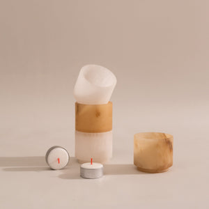 Alabaster module white - Candl stacks