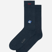 Afbeelding in Gallery-weergave laden, Navy floppy disk socks
