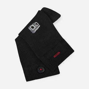 Black stereo socks