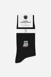 Black computer socks