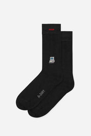 Black computer socks