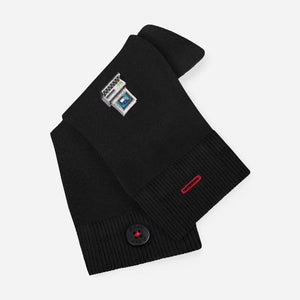 Black computer socks