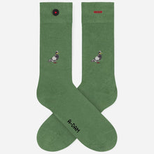 Afbeelding in Gallery-weergave laden, Green pigeon socks
