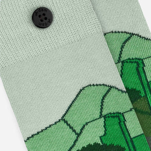 Green fields socks