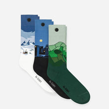 Afbeelding in Gallery-weergave laden, Gift set socks - Weekend escape
