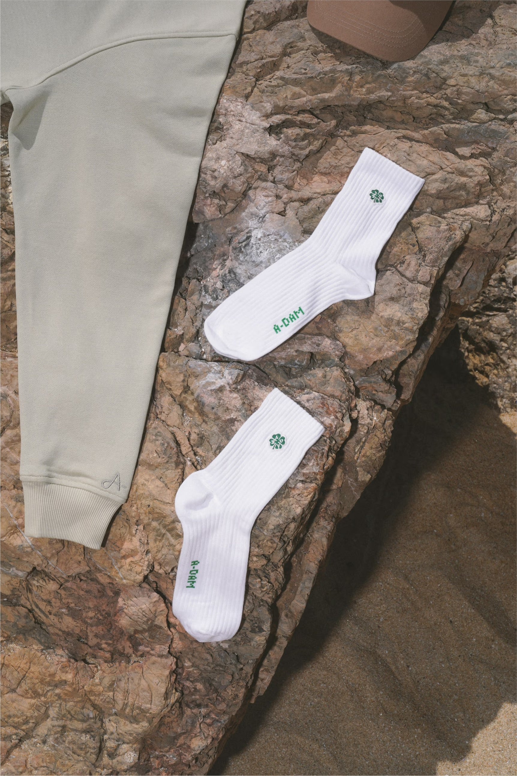 Lucky a-dam quarter crew socks