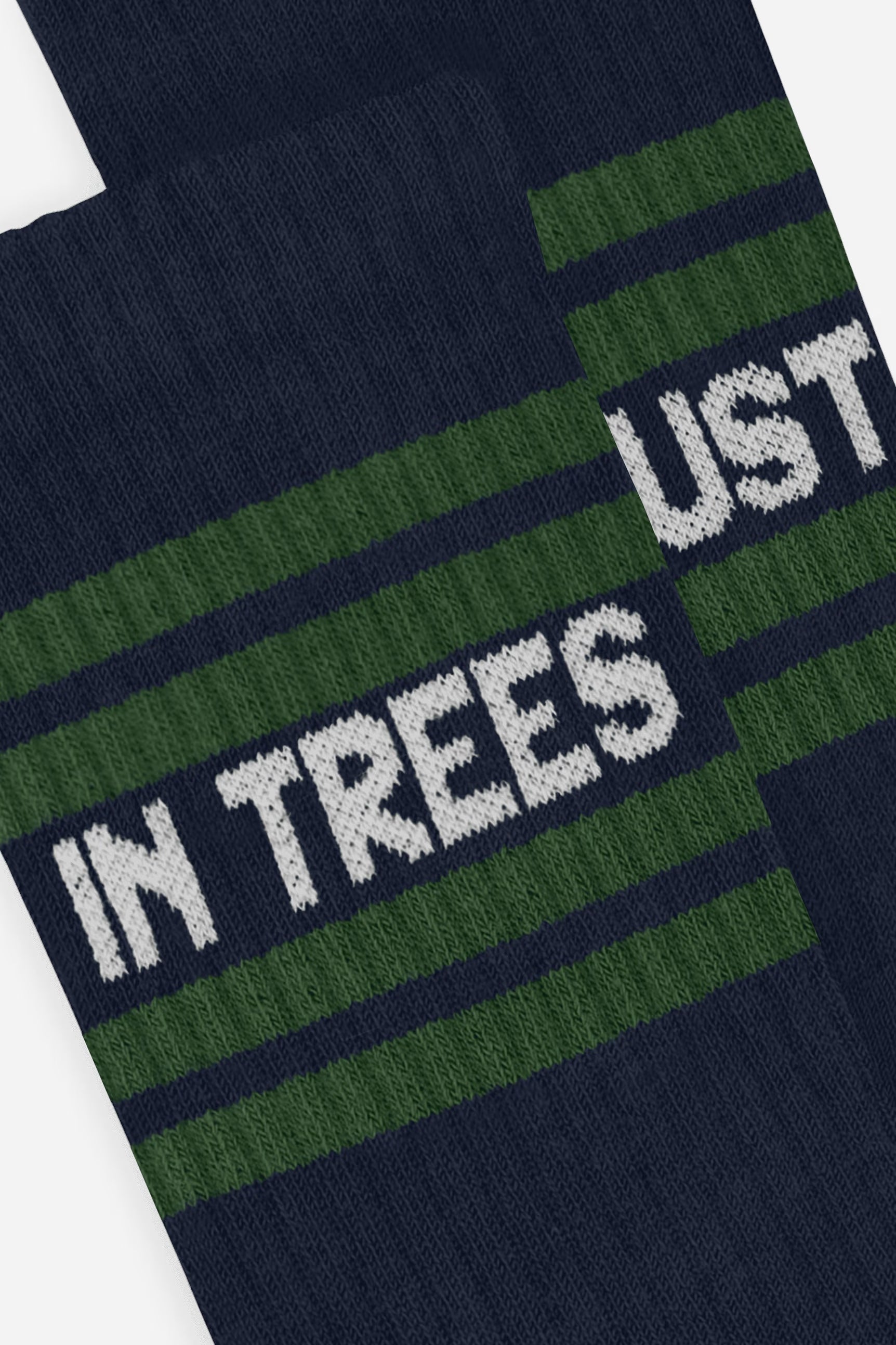 in trees we trust quarter crew socks