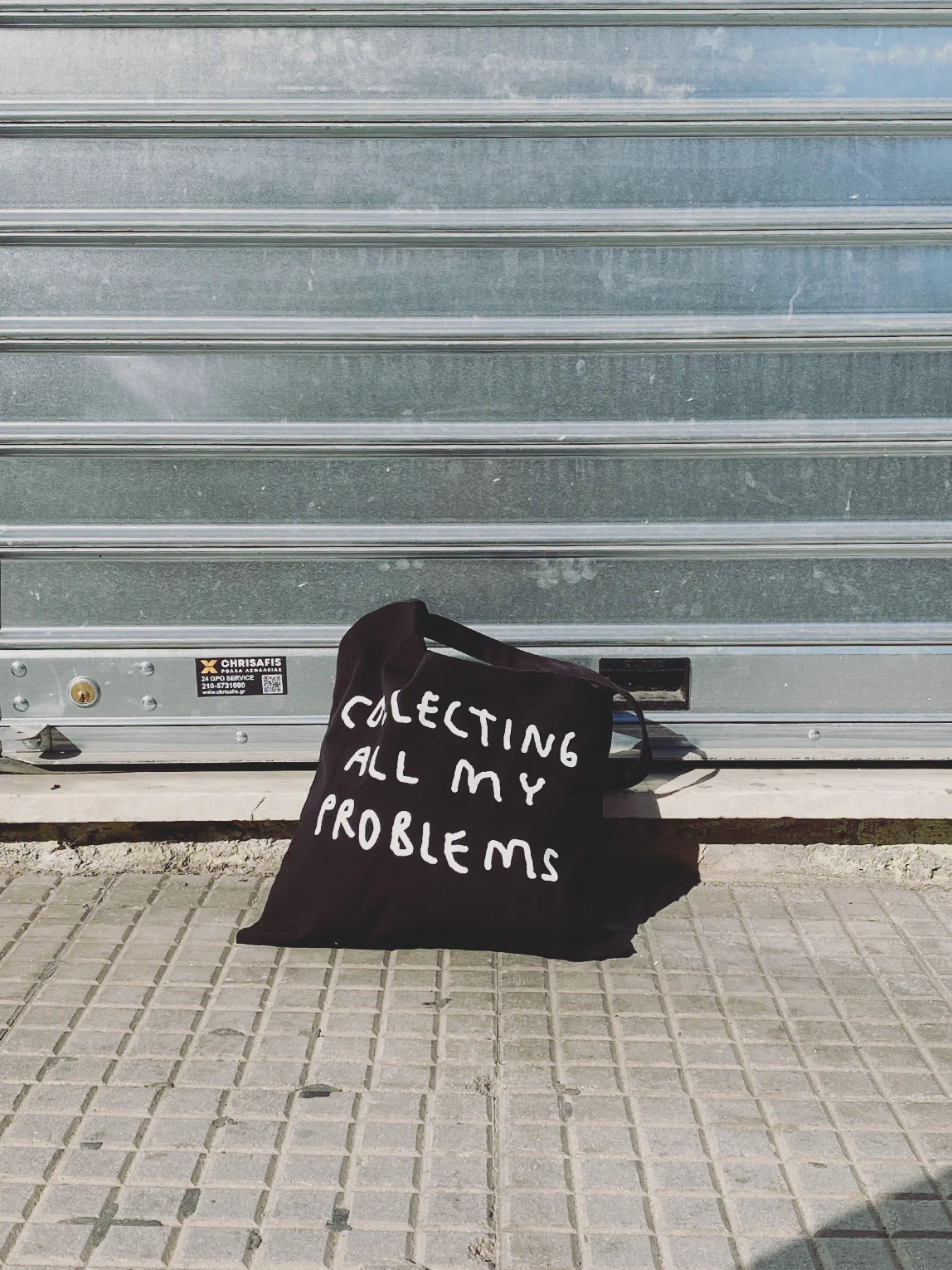 Tote bag - Collecting my problems