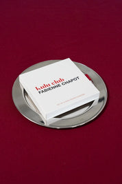 linnen onderzetters hearts in giftbox