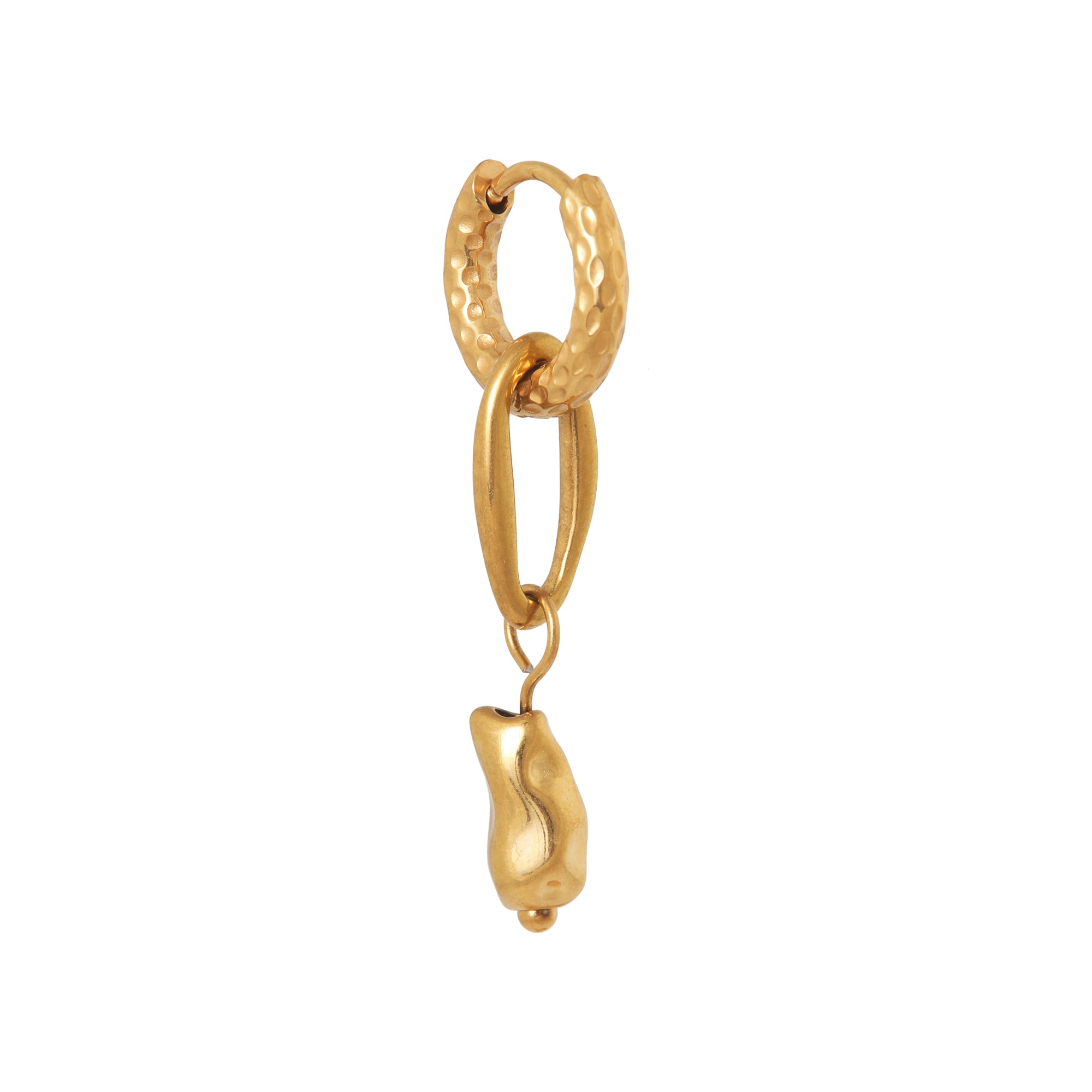 Aurelie hoop - oorbel
