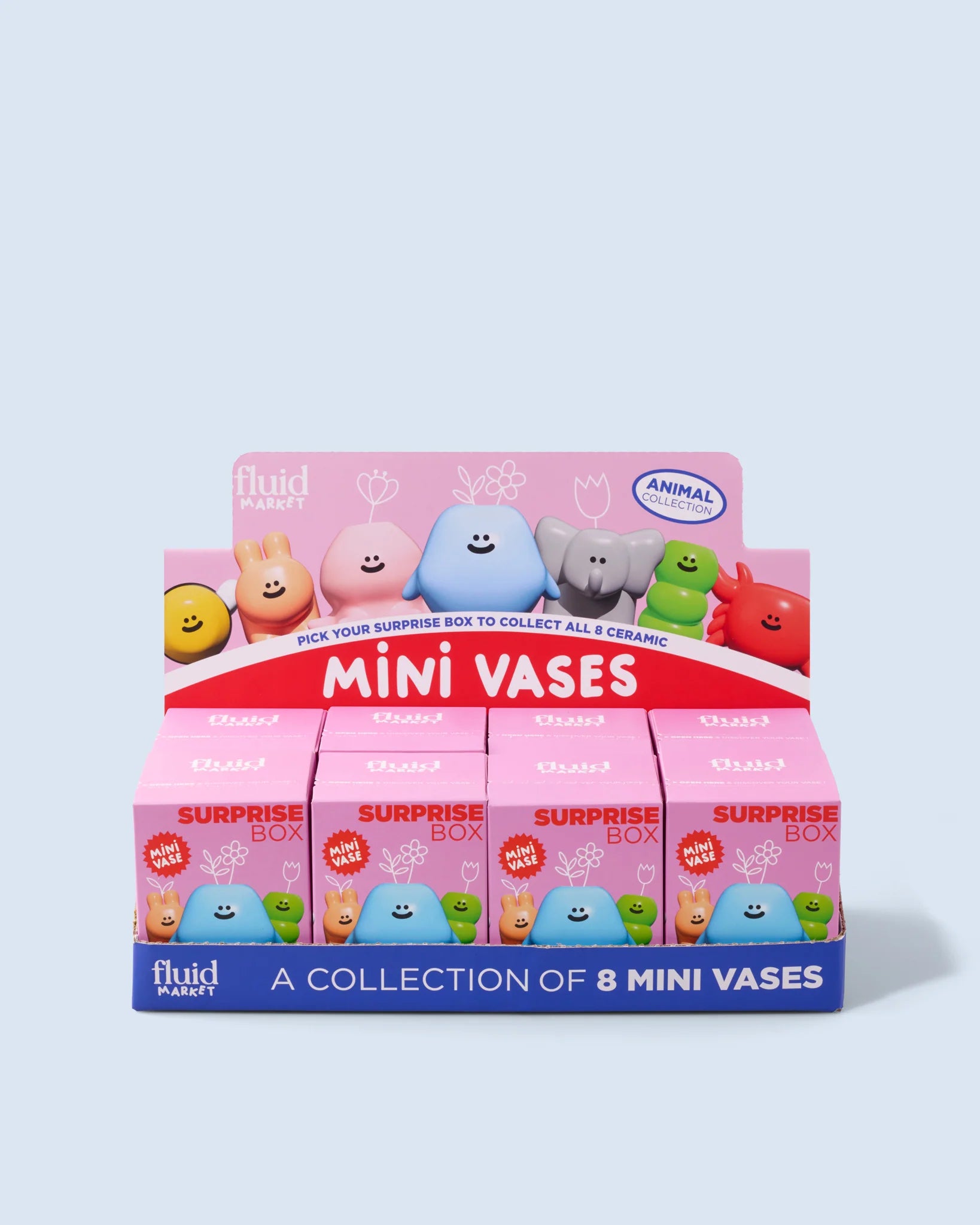 surprise box - mini vaas animal