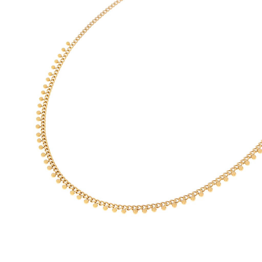 Ketting - Baby dots gold