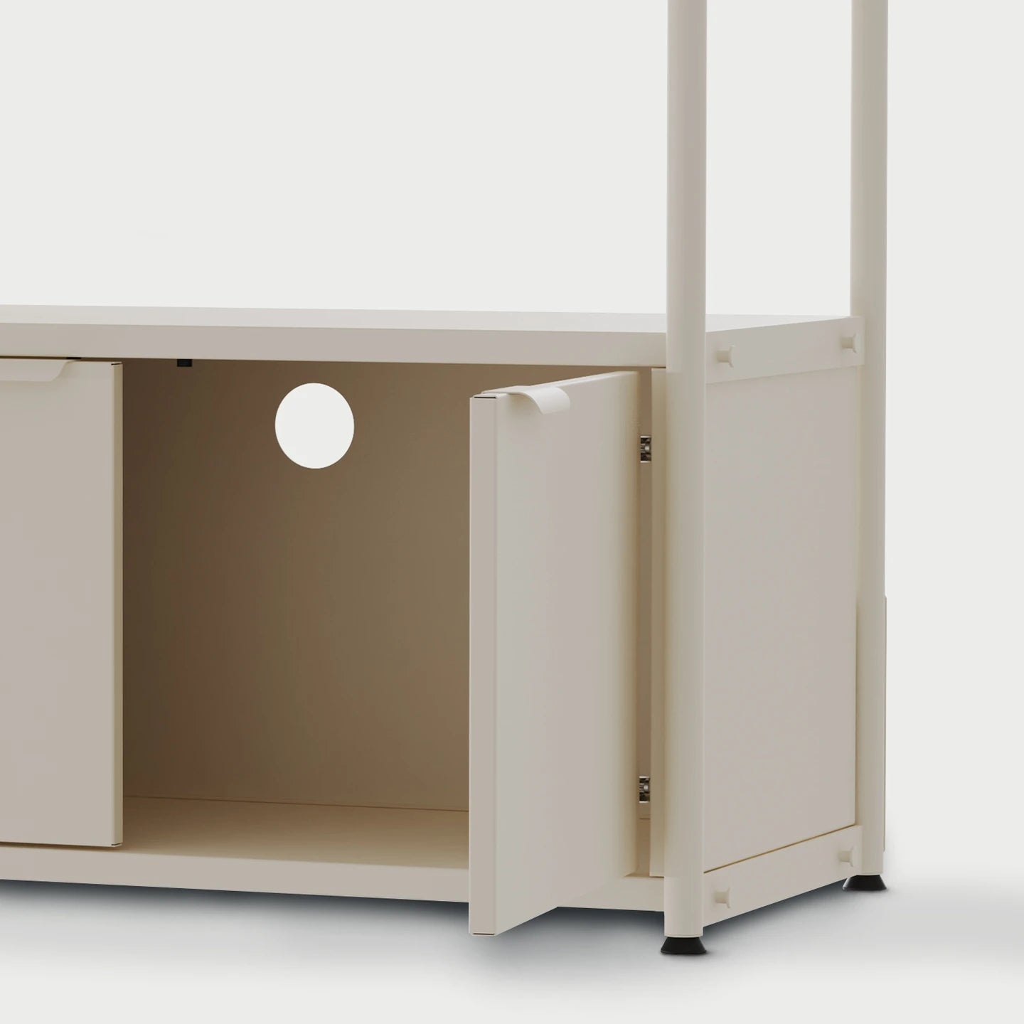 unit steel modulair wandsysteem - dubbel laag