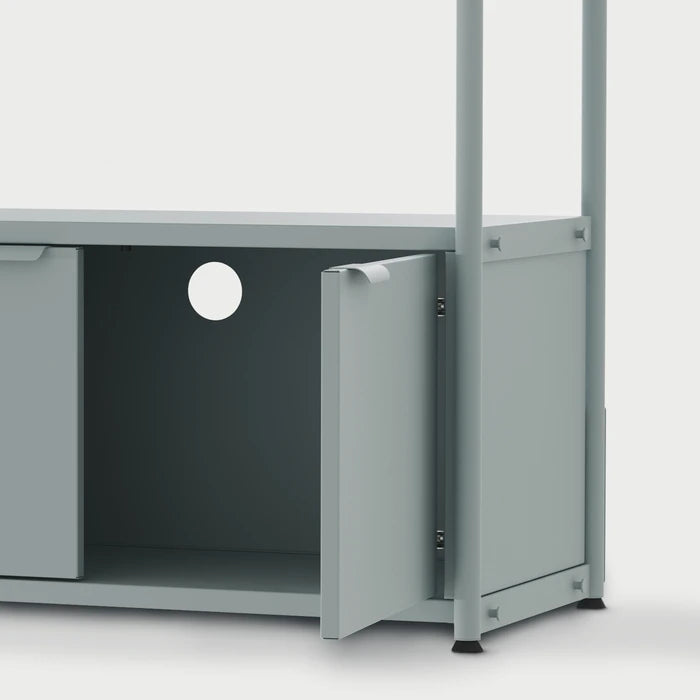 unit steel modulair wandsysteem - enkel laag