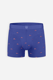 Blue shrimp boxer brief