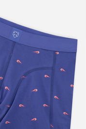 Blue shrimp boxer brief