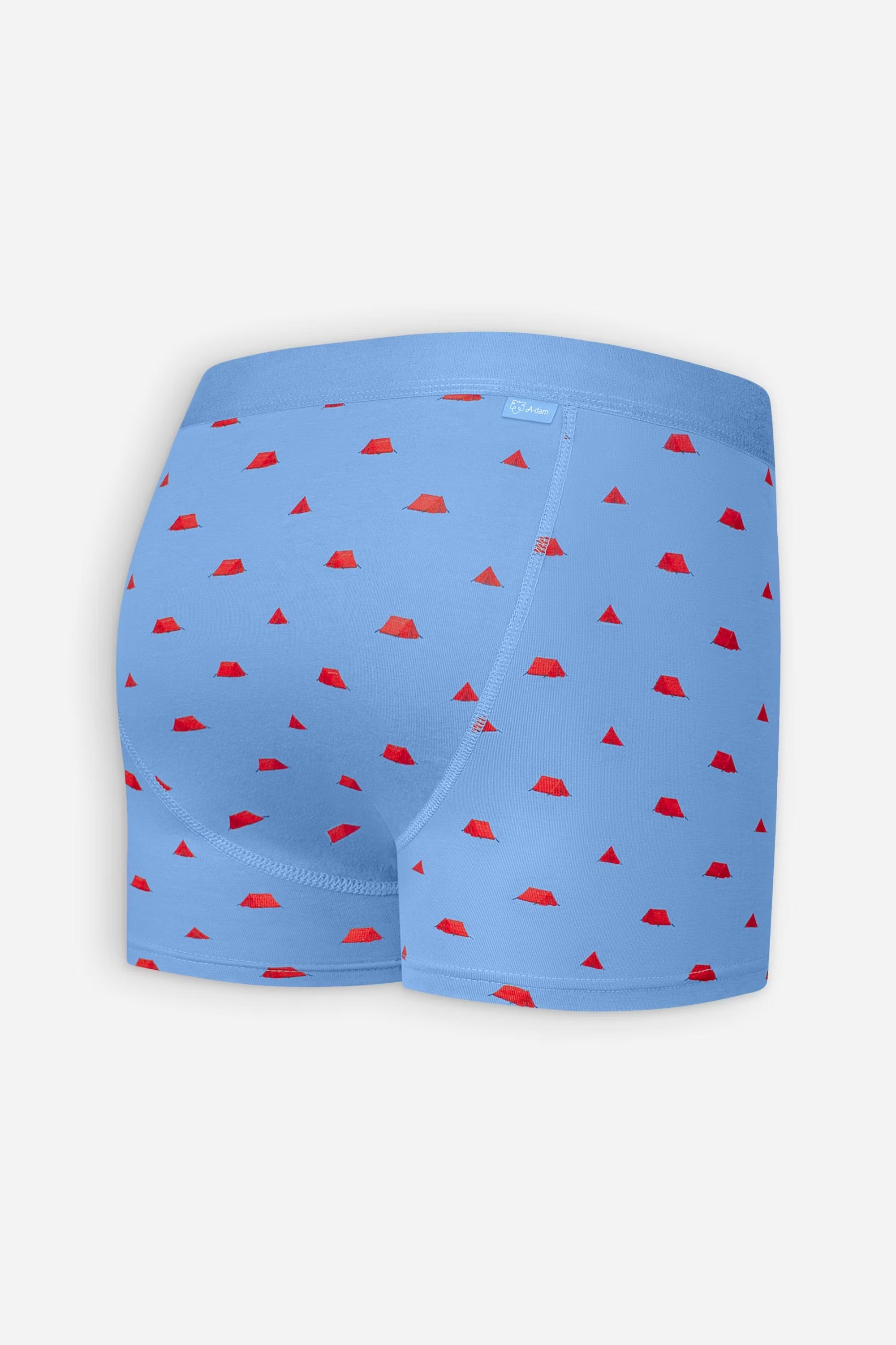 Blue tents boxer brief