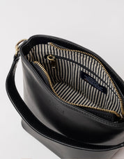 Bobbi Bucket bag midi - black