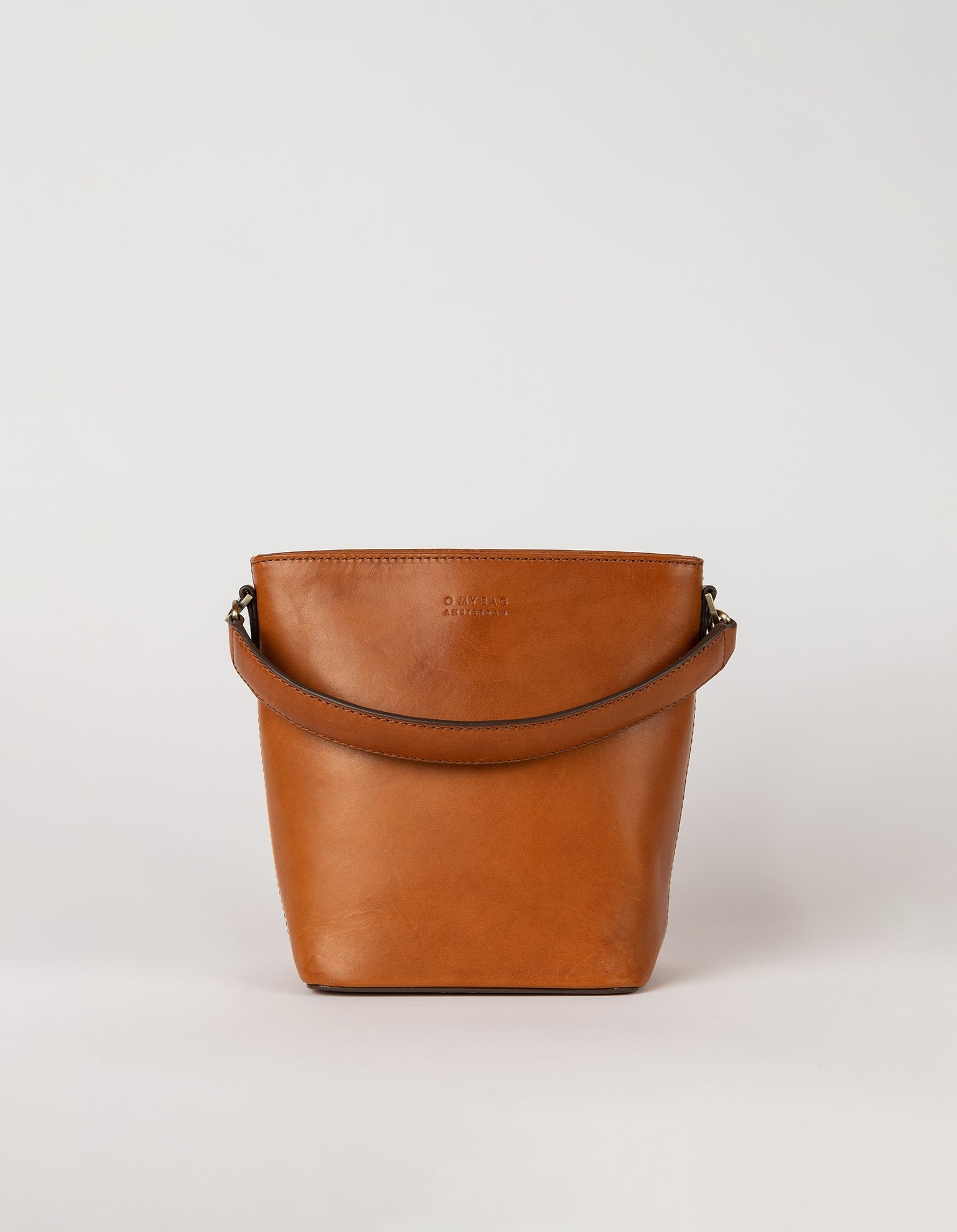 Bobbi Bucket bag midi - cognac